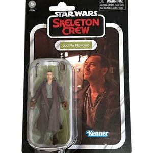 Hasbro Star Wars The Vintage Collection Skeleton Crew Jod Na Nawood Figure 3.75”